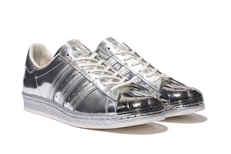 adidas metallic sneakers.